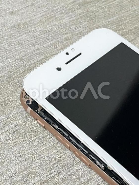 膨張したスマートフォン-01 スマホ,スマートフォン,携帯電話の写真素材