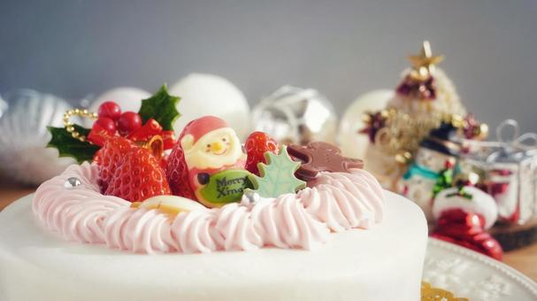 クリスマスケーキ⑤ クリスマス,ケーキ,クリスマスケーキの写真素材