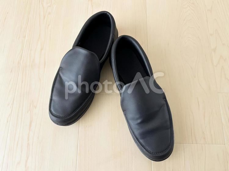 レディースもののローファー ローファー,革靴,靴の写真素材