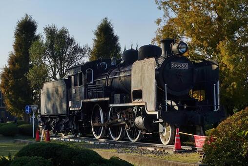 ＜千葉県＞萩原交通公園（茂原市） 萩原交通公園,萩原公園,蒸気機関車の写真素材