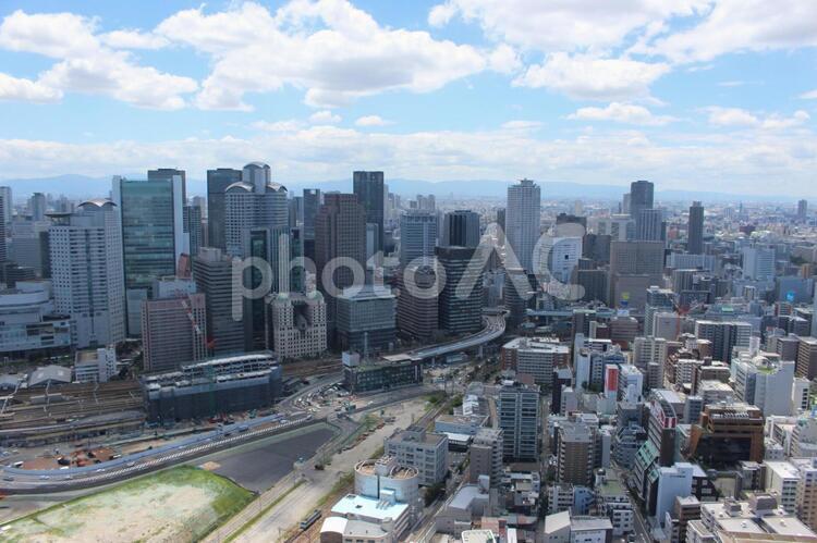 都会の風景 都会,ビル,青空の写真素材