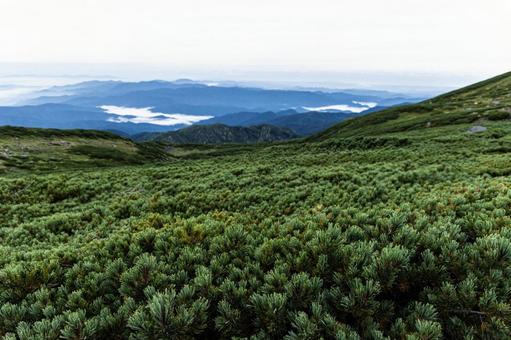 白山(御前峰) 白山,御前峰,白山市の写真素材
