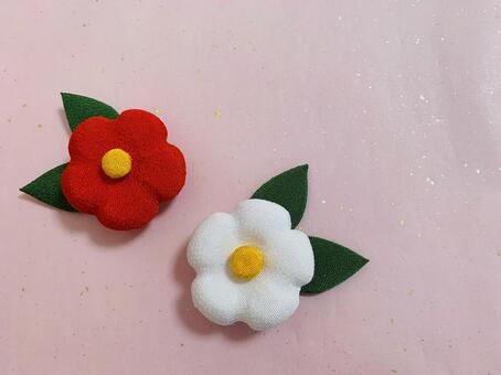 冬の花 年賀状,お正月,正月の写真素材