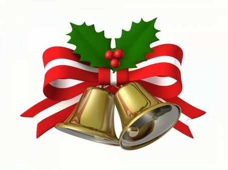 Christmas bell, christmas bell, christmas, decoration, JPG and PSD