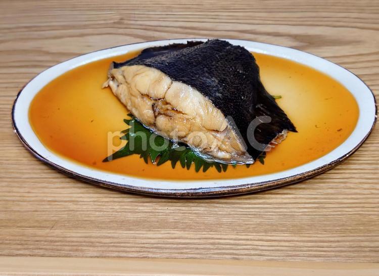カレイの煮付け 魚,魚料理,おかずの写真素材