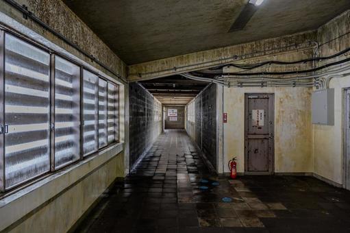 土合駅 土合駅,モグラ駅,構内の写真素材