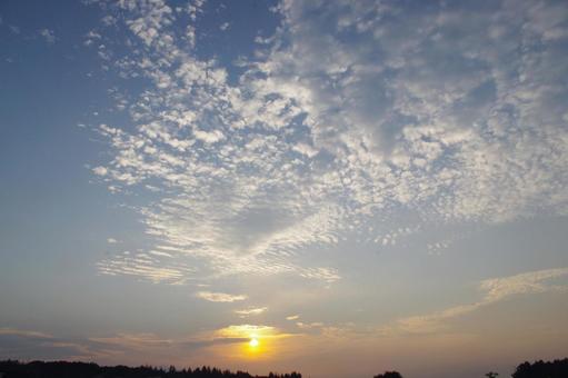 Photo, sky, sunrise, early morning, 