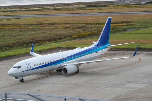 秋の旅立ち 佐賀空港の写真