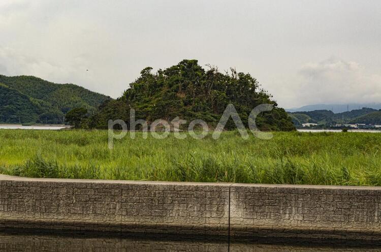 風景　小さな島 風景,海,小の写真素材