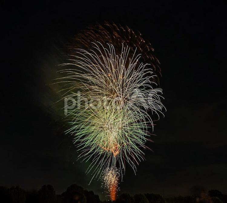 第25回ひがしまつやま花火大会 ひがしまつやま花火大会,花火,綺麗の写真素材