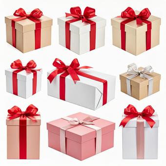 バリエーション豊かなプレゼント集の写真