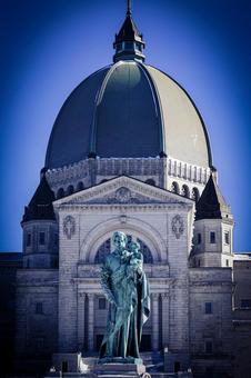 Statue of Our Lady and Church, JPG Statue of Our Lady and Church, JPG