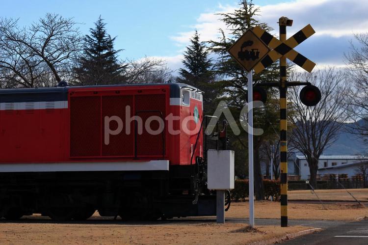 宮城県角田市「交通公園」で安全学習 鉄道,道路,交通の写真素材