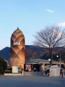 道の駅とみざわ 空,旅,秋の写真素材