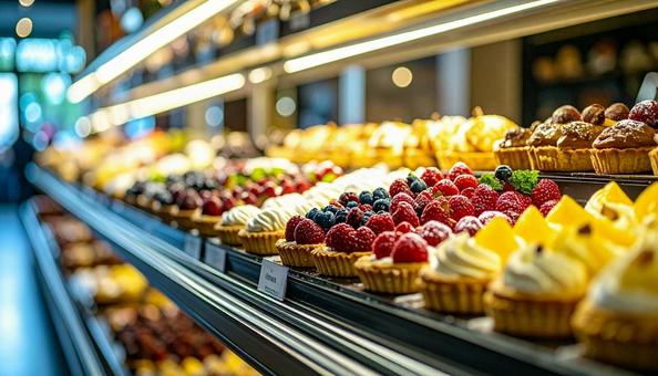 素敵なケーキ屋の写真