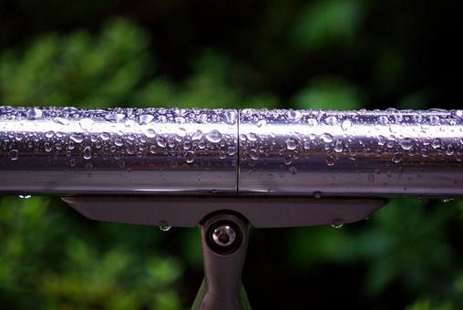 秋雨の雨滴 雨滴,水,しずくの写真素材