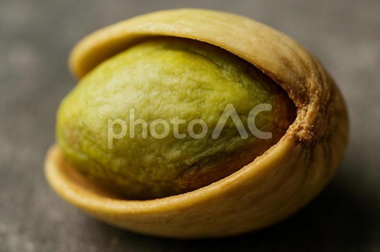 ピスタチオ断面超接写 ピスタチオ,ナッツ,断面の写真素材