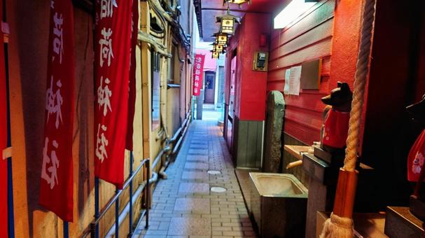 銀座八丁神社豊岩稲荷神社 銀座八丁神社,豊岩稲荷神社,神社の写真素材