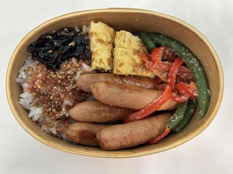 今日の弁当10月1日 今日の弁当10月1日 お弁当,弁当,お昼ご飯の写真素材
