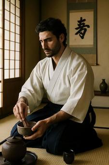 今日も茶道の修行だ! 今日も茶道の修行だ!の写真