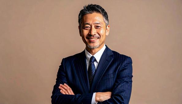 日本人ビジネスマンのポートレート 日本人ビジネスマンのポートレートの写真