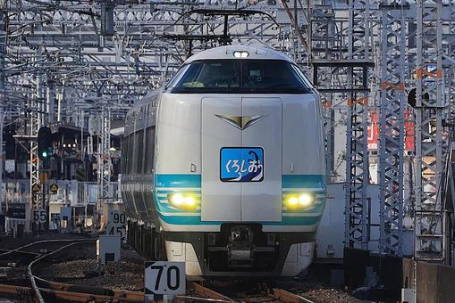 JR西日本 287系「くろしお」 くろしお,電車,jr西日本の写真素材