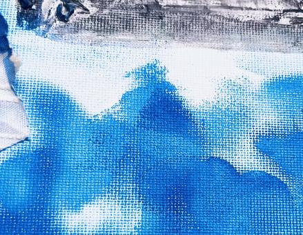 綺麗な青い絵の具の背景 綺麗な青い絵の具の背景の写真