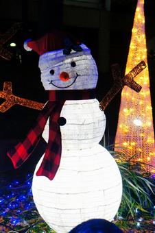 福岡タワー入口周辺のクリスマス飾り14 風景,日本,九州の写真素材