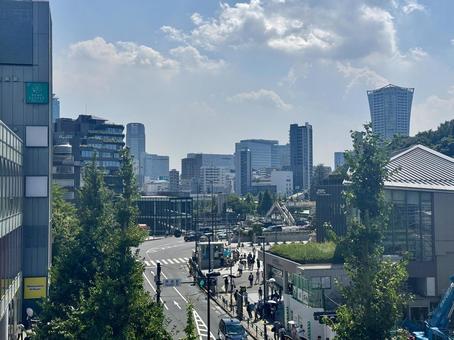 JR原宿駅周辺の風景 JR原宿駅周辺の風景の写真