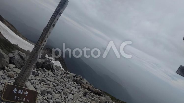 乗鞍岳 乗鞍岳,登山,山頂の写真素材
