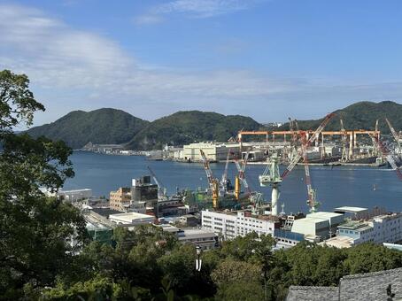 長崎市街地 長崎,長崎市,長崎県の写真素材