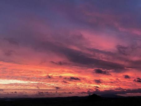 Photo, dramatic, gradation, silhouette, 