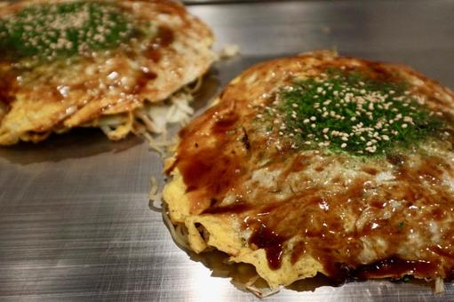 広島風お好み焼き 広島風お好み焼き お好み焼き,広島,名物の写真素材