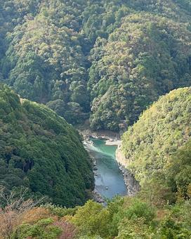 山頂からの景色 山頂からの景色の写真