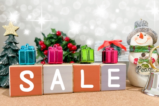クリスマスセール SALE セール,sale,クリスマスセールの写真素材