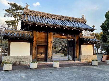 近江膳所城の模擬勢多口総門2 近江膳所城の模擬勢多口総門2の写真