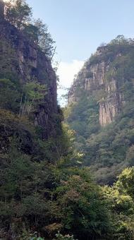 岡山県-豪渓 豪渓,渓谷,国指定名勝の写真素材