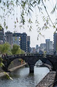 ［長崎県長崎市］眼鏡橋 長崎,長崎市,眼鏡橋の写真素材