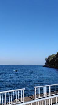 離島、船着場 離島,無人島,船着場の写真素材