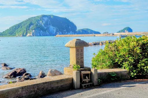 隠岐の島・都万の出雲大社と美保神社 隠岐の島・都万の出雲大社と美保神社 都万,隠岐の島,道後の写真素材