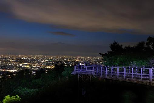 大阪の夜景 夜景,大阪,夜の写真素材