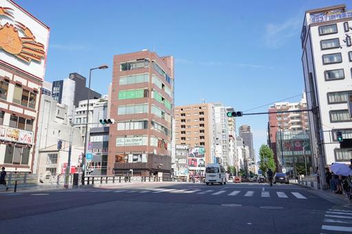 日本橋 道頓堀橋 日本橋 道頓堀橋 大阪,道頓堀商店街,観光地の写真素材