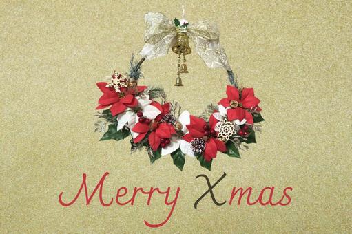 クリスマスのテクスチャ(リース②) クリスマスのテクスチャ(リース②) クリスマス,クリスマスリース,フラワーアレンジメントの写真素材