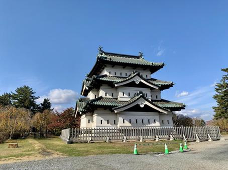 弘前城 弘前城 風景,庭,自然の写真素材
