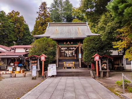 二宮神社拝殿 二宮神社,神社,二宮金次郎の写真素材