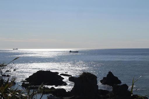 地平線 地平線 海,風景,空の写真素材