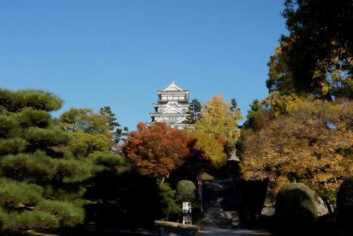 【風景写真】福山城が見える風景の写真