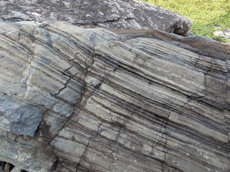 Photo, turbidite, rock, stripes, 