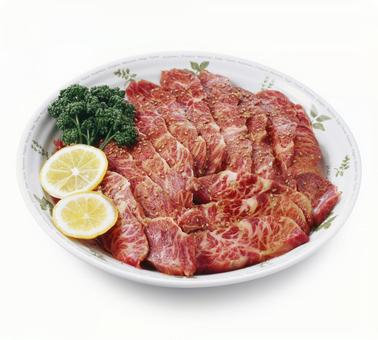 焼き肉用牛肉 タレ漬け 焼き肉用牛肉 タレ漬けの写真