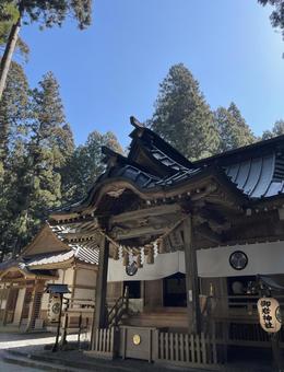 御岩神社拝殿 御岩神社拝殿の写真